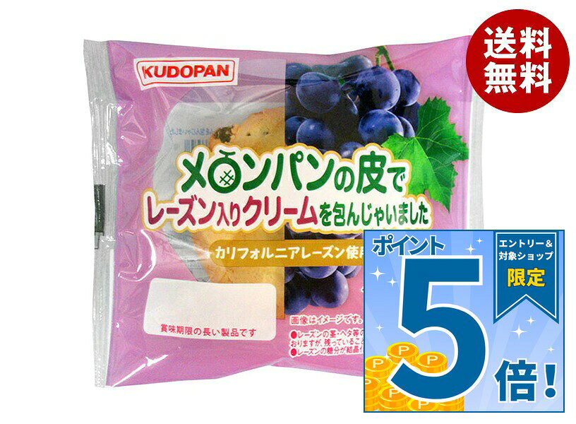 [ポイント5倍！9/11(金)1時59分まで全品対象エントリー&購入]山崎製パン メロンパン の皮で レーズンクリーム 包んじゃいました ×10個入｜ 送料無料 ヤマザキ メロンパン レーズン