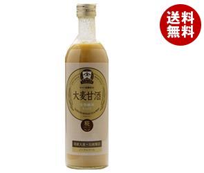 ヤマト醤油味噌 大麦甘酒 490ml瓶×12本入｜ 送料無料 あまざけ あま酒 ノンアルコール 砂糖不使用