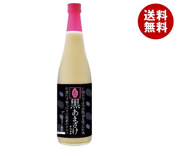 忠孝酒造 黒あまざけ 720ml瓶×12本入｜ 送料無料 甘酒 ノンアルコール 黒麹菌