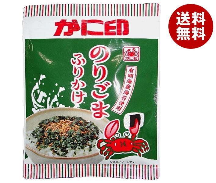 木村海苔 かに印 のりごまふりかけ 40g 10袋入｜ 送料無料 ふりかけ 調味料 海苔 のり ノリ ごま 胡麻