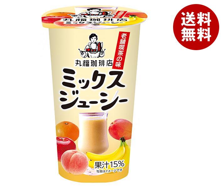 送料無料 メロディアン 丸福珈琲監修 ミックスジューシー 180g×24(12×2)本入 ※北海道・沖縄・離島は別途送料が必要。