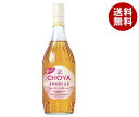 チョーヤ 酔わない The CHOYA 本格梅酒仕込み 700ml瓶×6本入×(2ケース)｜ 送料無料 ノンアルコール 妊婦 授乳中 運転 飲み会