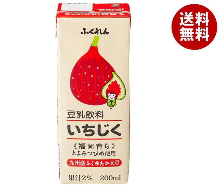 ふくれん 豆乳飲料 いちじく 200ml紙パック×24本入×