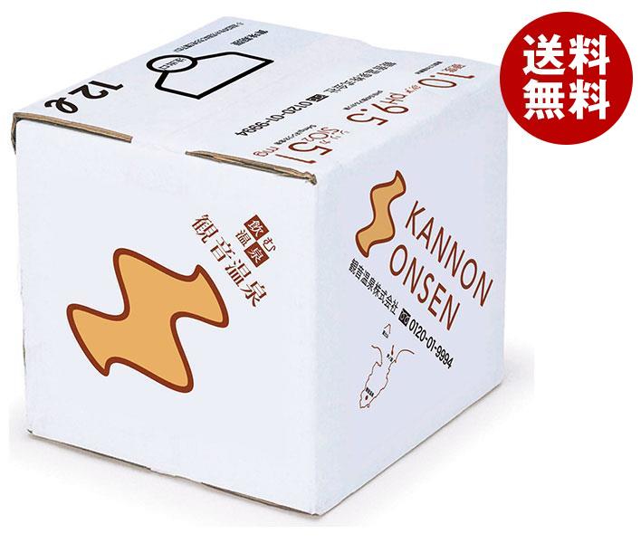 滝野川自動車 飲む温泉 観音温泉 12L 1箱入 2ケース ｜ 送料無料 ミネラルウォーター 国内名水 軟水