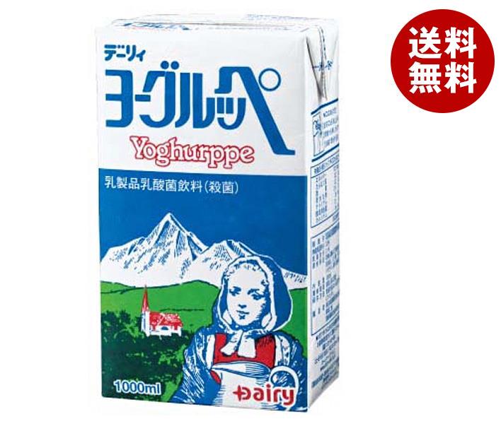 南日本酪農協同 デーリィ ヨーグルッペ 1L紙パック×6本入×(2ケース)