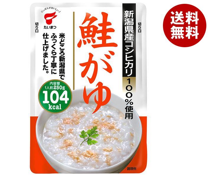 たいまつ食品 鮭がゆ 250g×10袋入｜ 送料無料 一般食品 レトルト おかゆ 袋 ご飯