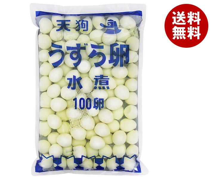 天狗缶詰 うずら卵 水煮 国産 100個×4袋入×(2ケース