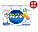 和光堂 はじめてのカルピス (100ml紙パック×3P)×8(4×2)個入×(2ケース)| 送料無料 ドリンク 子ども向け カルピス 乳酸菌