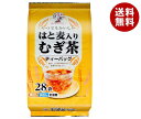 宇治森徳 はと麦入りむぎ茶 10g×28袋×20袋入×(2ケース)| 送料無料 嗜好品 インスタント ティーバッグ 茶飲料 麦茶