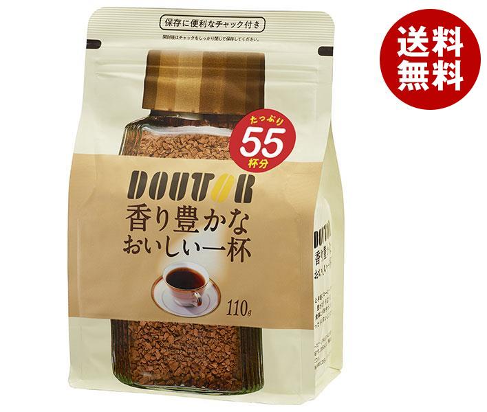 ドトールコーヒー 香り豊かなおいしい一杯 110g×24袋入｜ 送料無料 嗜好品 インスタントコーヒー 珈琲 瓶