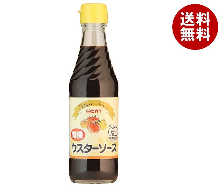 [ポイント5倍！6/11(水)1時59分まで全品対象エントリー&購入]光食品 有機ウスターソース 250ml瓶×12本入×(2ケース)｜ 送料無料 有機JAS規格 ソース 調味料 ウスター