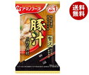 アマノフーズ フリーズドライ いつものおみそ汁贅沢 豚汁 10食×6箱入×(2ケース)| 送料無料 一般食品 インスタント食品 味噌汁 即席