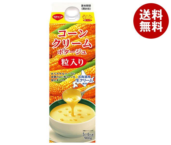 【12月11日(月)1時59分まで全品対象エントリー&購入でポイント5倍】スジャータ コーンクリームポタージュ 粒入り 900g紙パック×6本入×(2ケース)｜ 送料無料 野菜飲料 コーンスープ 紙パックのサムネイル