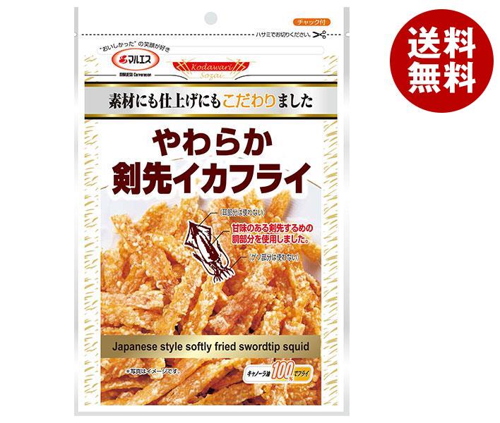 マルエス やわらか剣先イカフライ 50g×10袋入｜ 送料無料 お菓子 珍味・おつまみ あたりめフライ いか スルメ