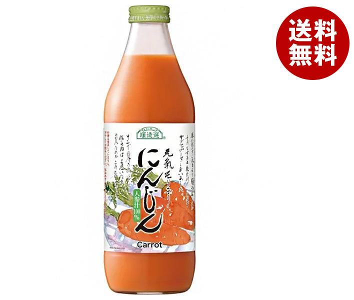 楽天MISONOYA楽天市場店マルカイ 順造選 にんじん 1000ml瓶×12（6×2）本入｜ 送料無料 にんじんジュース 野菜ジュース にんじん キャロット 野菜