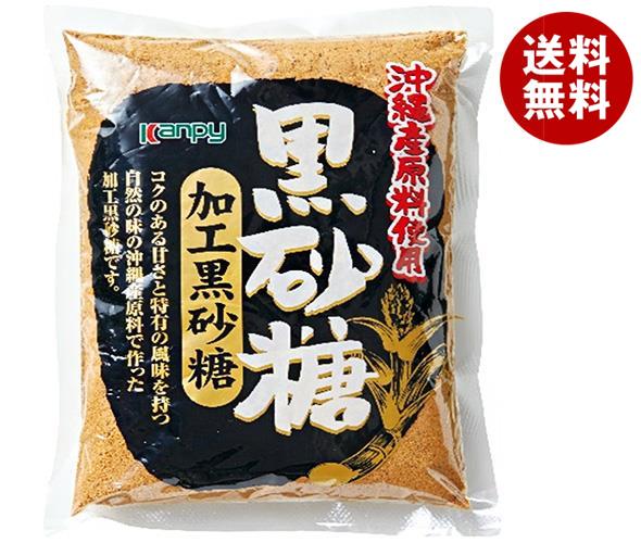 カンピー 加工 黒砂糖 450g×10袋入×(2ケース)｜ 送料無料 さとう 砂糖 シュガー 黒砂糖 調味料 国産