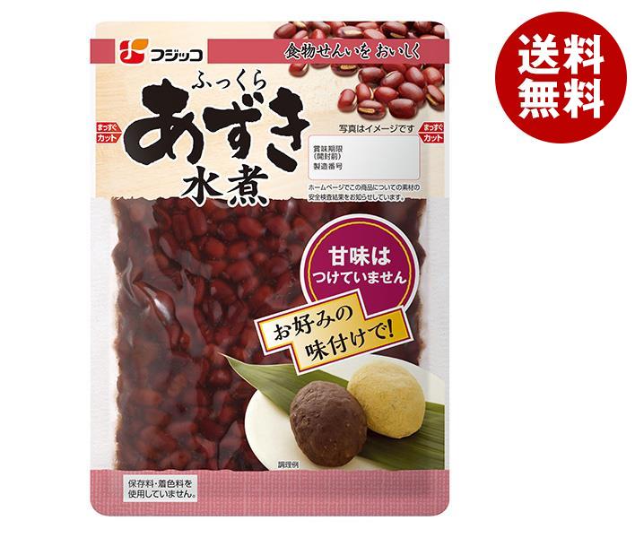 フジッコ ふっくらあずき水煮 200g×10袋入×(2ケース)｜ 送料無料 一般食品 まめ 小豆