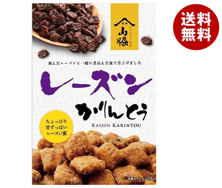 【送料無料・メーカー/問屋直送品・代引不可】山脇製菓 レーズンかりんとう 105g×12袋入｜ 和菓子 かりんとう レーズン