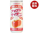 光食品 オーガニック アップルサイダー+レモン 250ml缶×30本入×(2ケース)| 送料無料 炭酸飲料 フルーツ 有機 りんご 果汁 缶