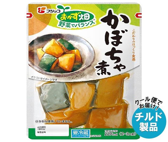 【チルド(冷蔵)商品】フジッコ おかず畑 かぼちゃ煮 165g×10袋入×(2ケース)｜ 送料無料 チルド 一般食品 惣菜 カボチャ かぼちゃ 南京