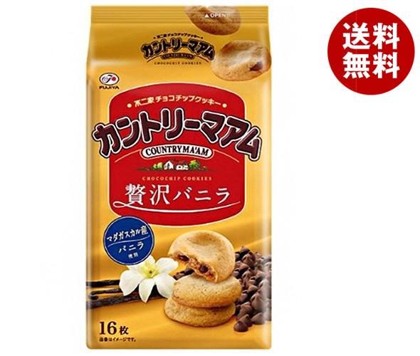 不二家 厳選素材カントリーマアム（贅沢バニラ） 16枚×5袋入｜ 送料無料 お菓子 クッキー 袋のサムネイル