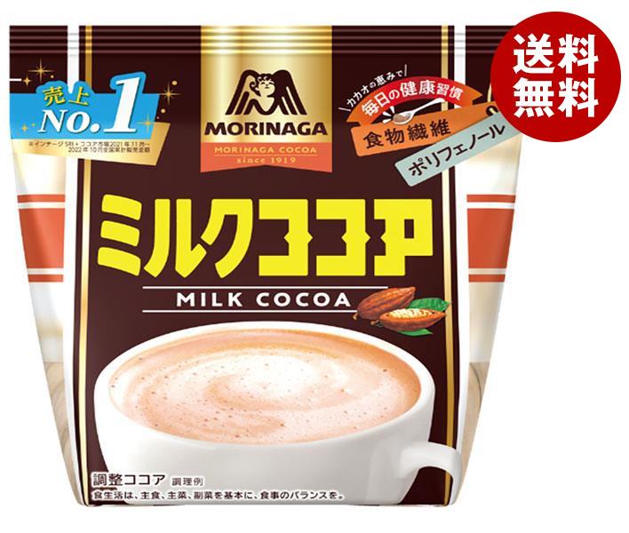 森永製菓 ミルクココア 240g袋×10袋入｜ 送料無料 ココア ホットココア 食物繊維 ココアパウダー イン..