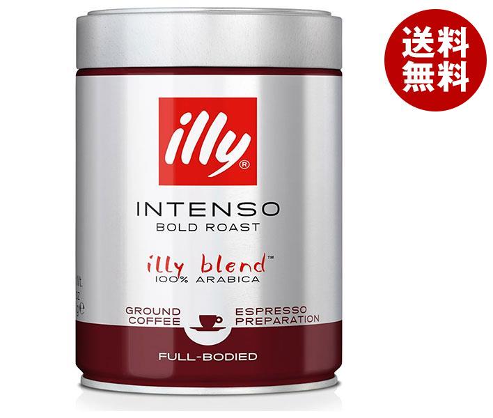 キーコーヒー イリーブレンドエスプレッソ粉 ダークロースト(インテンソ) 250g×6個入｜ 送料無料 レギュラーコーヒー 珈琲 コーヒー