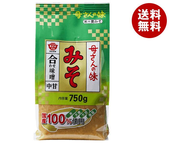 ますやみそ 香る母さんの味合せ 750g×12袋入｜ 送料無料 麦味噌 調味料 米味噌