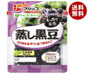 フジッコ 蒸し黒豆 60g×12袋入｜ 送料無料 一般食品 おまめ 黒豆