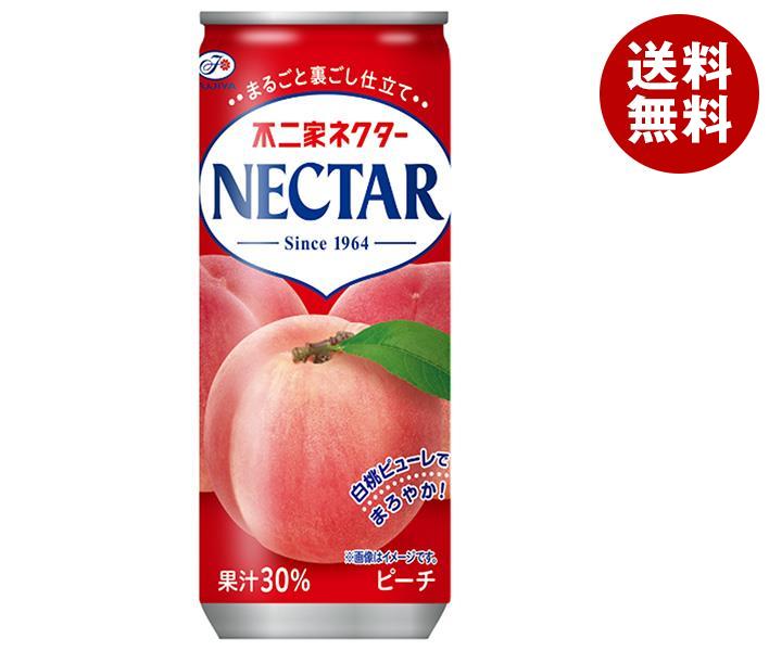 不二家 ネクター ピーチ 250g缶×30本入×(2ケース)｜ 送料無料 果実飲料 ピーチ 缶 NECTAR 果汁 桃