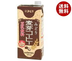 九州乳業 みどり豆乳飲料 麦芽コーヒー 1000ml紙パック×6本入×(2ケース)｜ 送料無料 豆乳 乳性飲料 珈琲