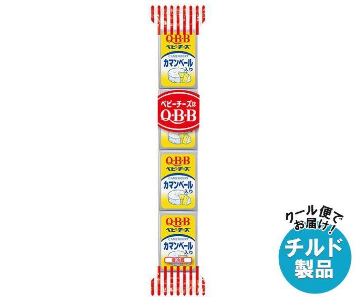 【チルド(冷蔵)商品】QBB カマンベール入りベビー 54g(4個)×25個入｜ 送料無料 チルド チーズ 六甲バター プロセスチーズ