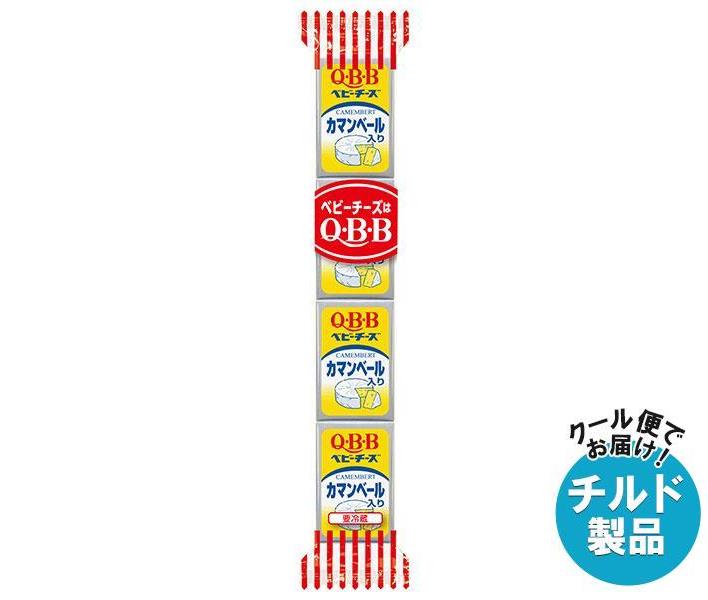 【チルド(冷蔵)商品】QBB カマンベール入りベビー 54g(4個)×25個入｜ 送料無料 チルド チーズ 六甲バター プロセスチーズのサムネイル