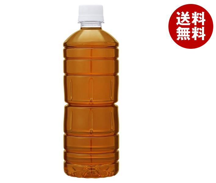 伊藤園 健康ミネラルむぎ茶 ラベルレス 600mlペットボトル×24本入×(2ケース)｜ 送料無料 お茶飲料 麦茶 PET ラベルレス