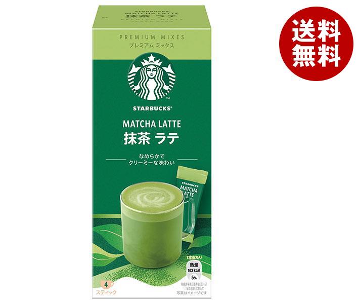 楽天MISONOYA楽天市場店ネスレ日本 スターバックス プレミアム ミックス 抹茶ラテ （24g×4P）×24箱入｜ 送料無料 スティック 抹茶 ラテ まっちゃ スタバ