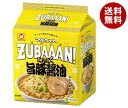 東洋水産 マルちゃんZUBAAAN! にんにく旨豚醤油 3食パック×9個入| 送料無料 インスタント食品 即席 ラーメン 袋めん しょうゆ