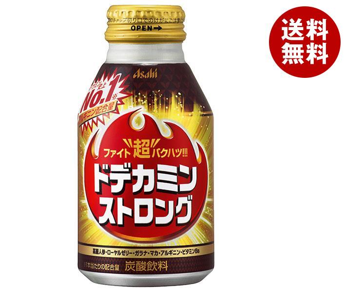 アサヒ飲料 ドデカミン ストロング 300mlボトル缶×24本入｜ 送料無料 エナジードリンク 炭酸 栄養のサムネイル
