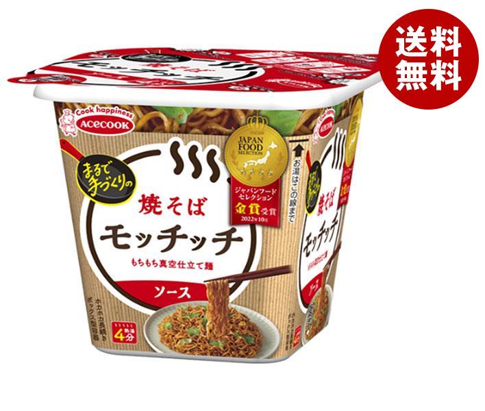 楽天MISONOYA楽天市場店エースコック 焼そばモッチッチ 99g×12個入｜ 送料無料 焼きそば やきそば 焼そば カップ麺 インスタント