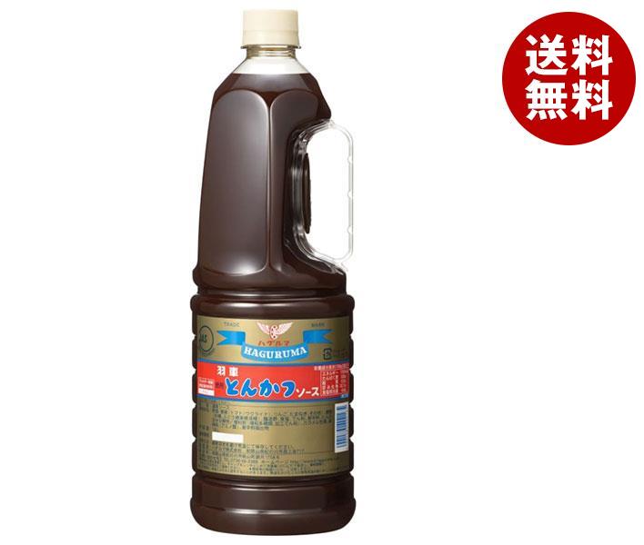 ハグルマ 徳用 とんかつソース 1.8Lペットボトル×6本入｜ 送料無料 一般食品　調味料　ソース PET