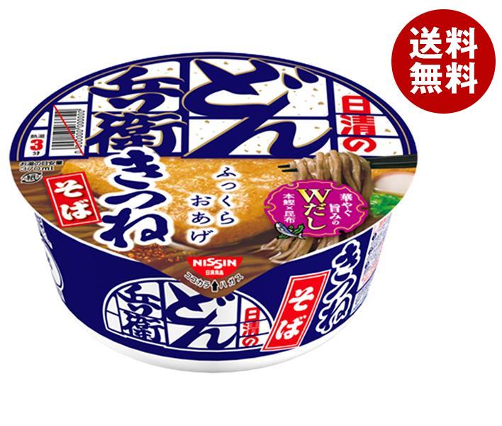 日清食品 日清のどん兵衛 きつねそば 89g×12個入｜ 送料無料 インスタント 即席 カップ麺 どん兵衛