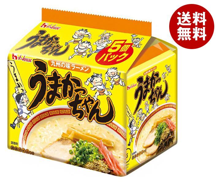 ハウス食品 九州の味ラーメン うまかっちゃん 5食パック×6個入｜ 送料無料 インスタントラーメン 即席 ..