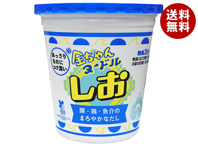 徳島製粉 金ちゃんヌードルしお 78g�