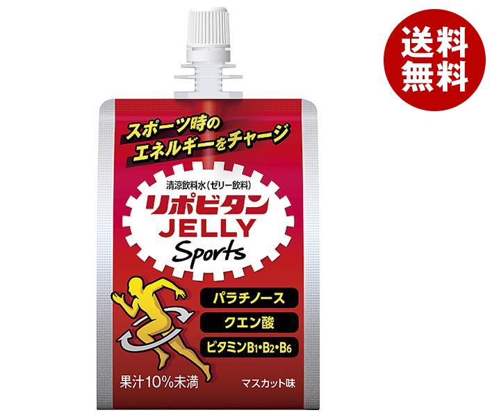 大正製薬 リポビタンゼリー Sports 180gパウチ×36本入×(2ケース)｜ 送料無料 ゼリー飲料 マスカット風味 スポーツ