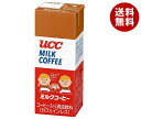 UCC ミルクコーヒー 200ml紙パック×24本入×(2ケース)｜ 送料無料 コーヒー 珈琲 カフェインレス