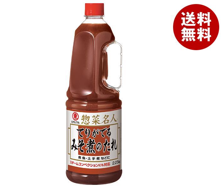 ヒガシマル醤油 てりがでる みそ煮のたれ ハンディ 2.25kg×6本入×(2ケース)| 送料無料 一般食品 調味料 たれ 業務用