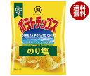 コイケヤ ポテトチップス のり塩 60g×12袋入｜ 送料無料 お菓子 スナック菓子 のりしお ポテチ