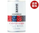 サンスター 健康道場 4つのベリーの恵み 160g缶×30本入×(2ケース)｜ 送料無料 果実飲料 ミックス 缶