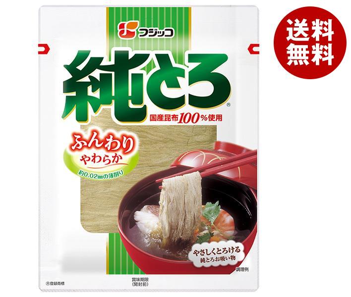 フジッコ 純とろ 小袋 18g×20袋入×(2ケース)｜ 送料無料 食品 とろろ 昆布 こんぶ