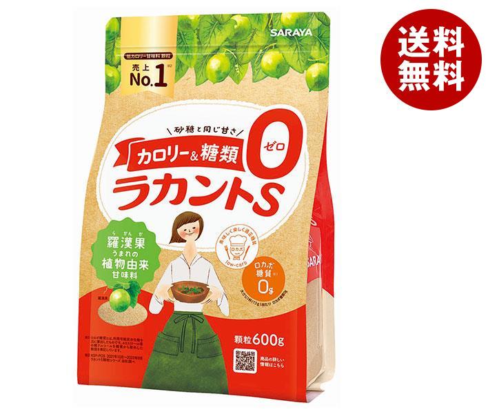 サラヤ ラカントS 顆粒 600g×6袋入×(2ケース)｜ 送料無料 無添加 ゼロカロリー 甘味料 顆粒