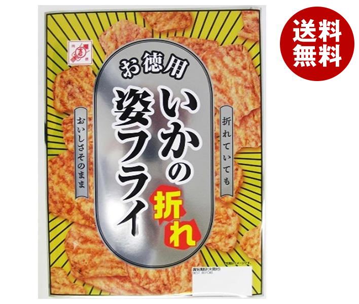 【送料無料・メーカー/問屋直送品・代引不可】全珍 お徳用 いかの姿フライ折 135g×20袋入｜ イカ いか イカフライ 菓子 割れ おつまみ